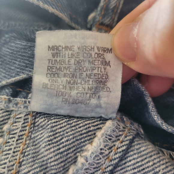 CHIC women blue jeans front pleating and detailing retro vintage size 22W - Picture 4 of 10